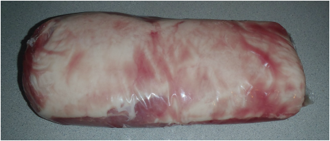 Half of a boneless pork loin